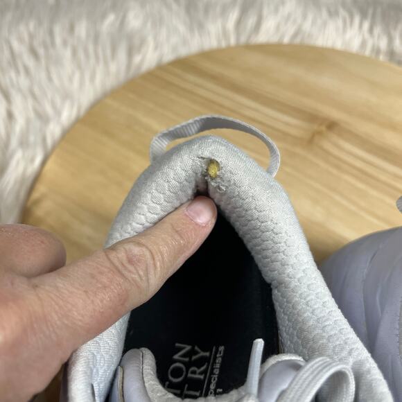 Hoka Bondi SR Shoes Womens Size 8.5 Solid White Running Work Sneakers Athletic - Picture 9 of 16